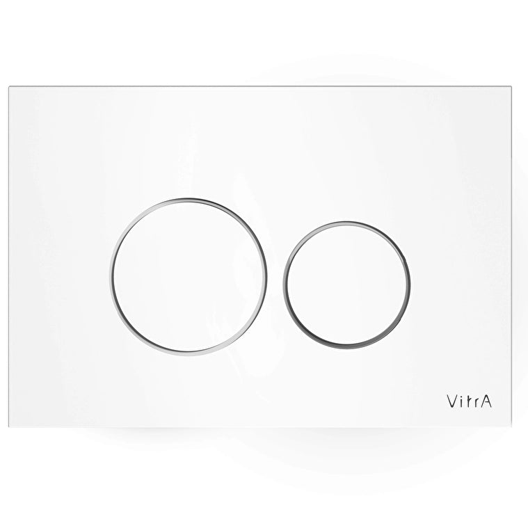 VitrA Origin Kumanda Paneli, Beyaz-Cam