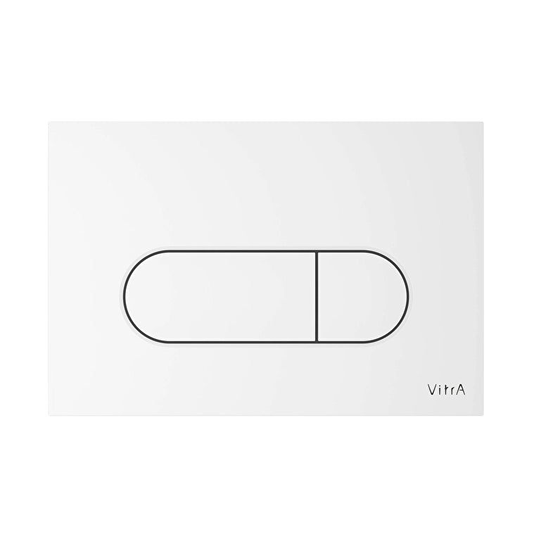 VitrA Root Round Kumanda Paneli, Parlak Beyaz