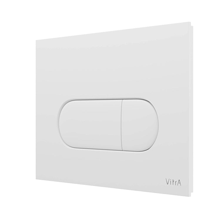 VitrA Root Round Kumanda Paneli, Parlak Beyaz
