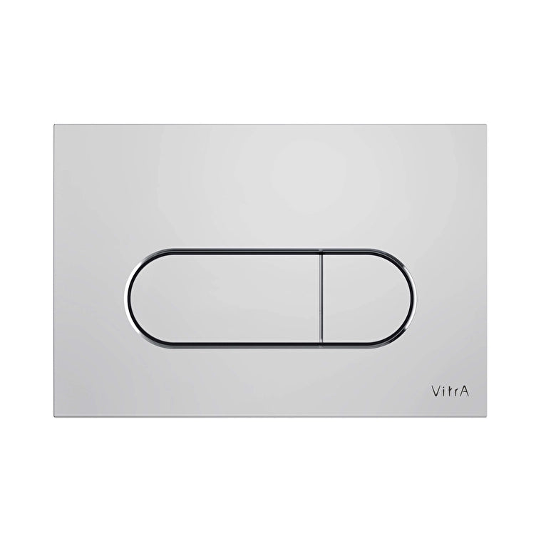 VitrA Root Round Kumanda Paneli, Parlak Krom