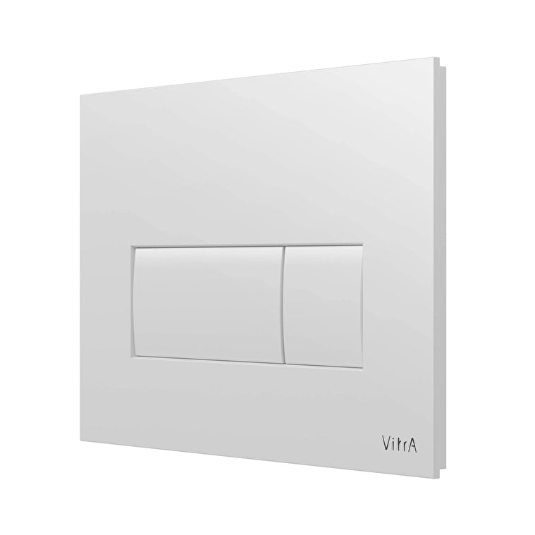 Vitra Root Square Kumanda Paneli, Parlak Beyaz