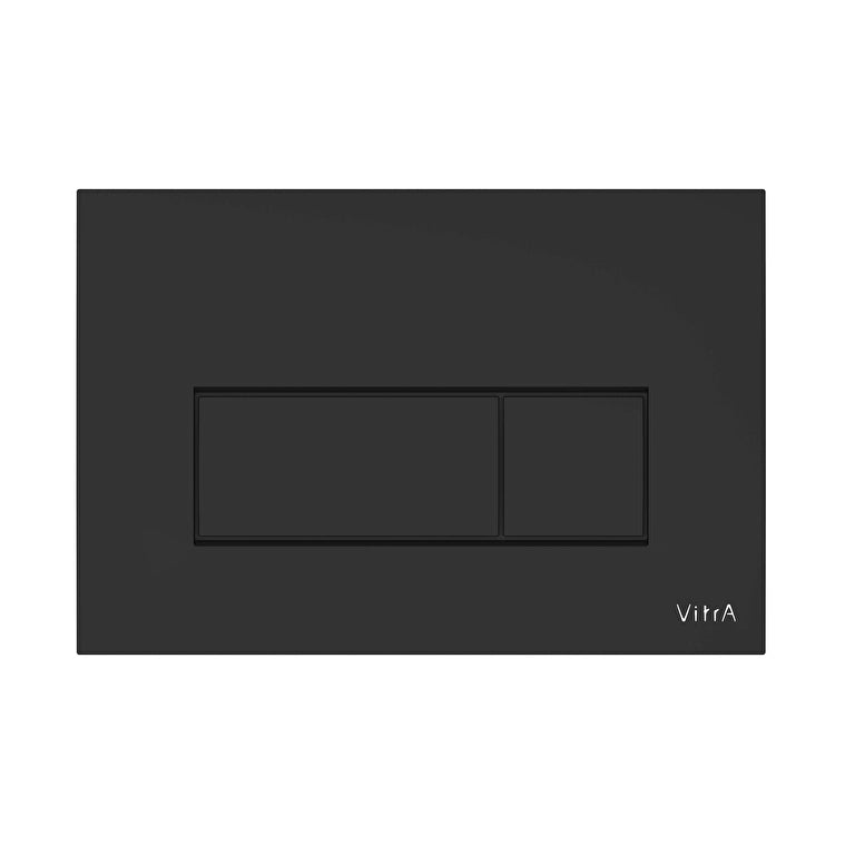 Vitra Root Square Kumanda Paneli, Mat Siyah
