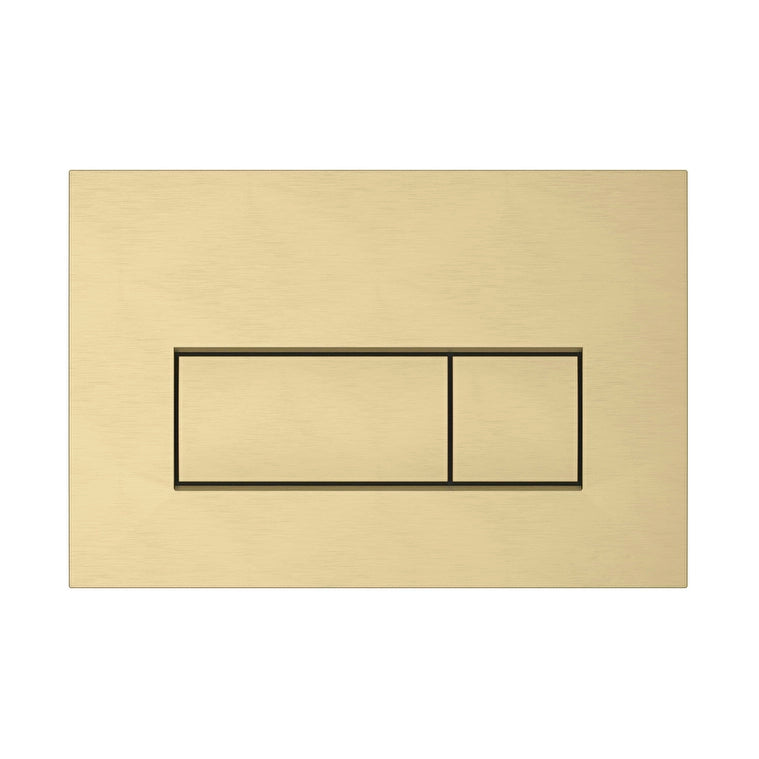 Vitra Root Square Kumanda Paneli, Fırçalı Altın