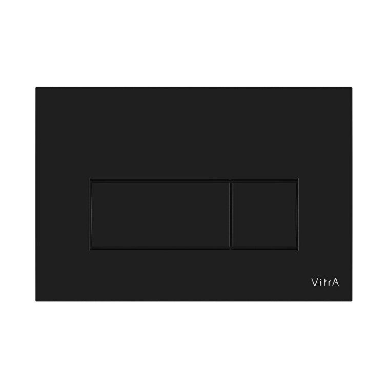 Vitra Root Square Kumanda Paneli, Parlak Siyah