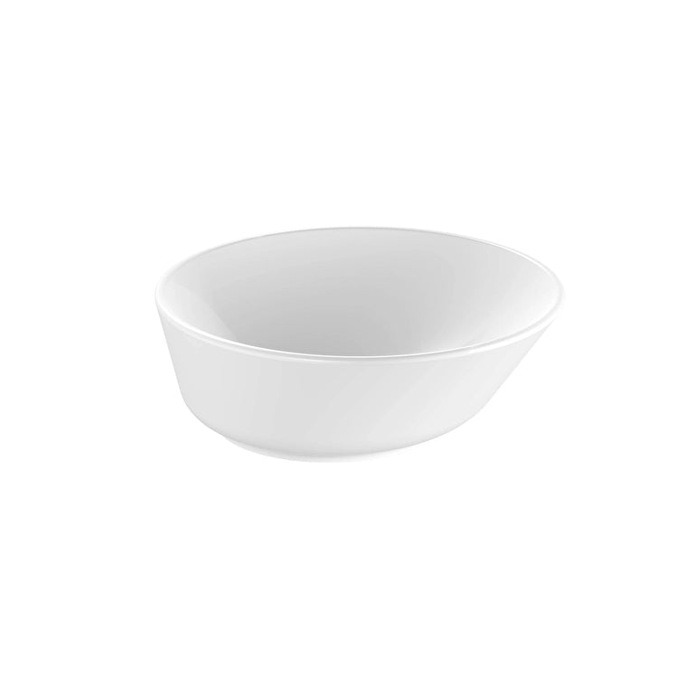 VitrA Geo Çanak Lavabo, Yuvarlak, Kompakt, 38x38 cm, Mat Beyaz