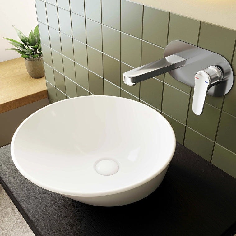 VitrA Geo Çanak Lavabo, Yuvarlak, Kompakt, 38x38 cm