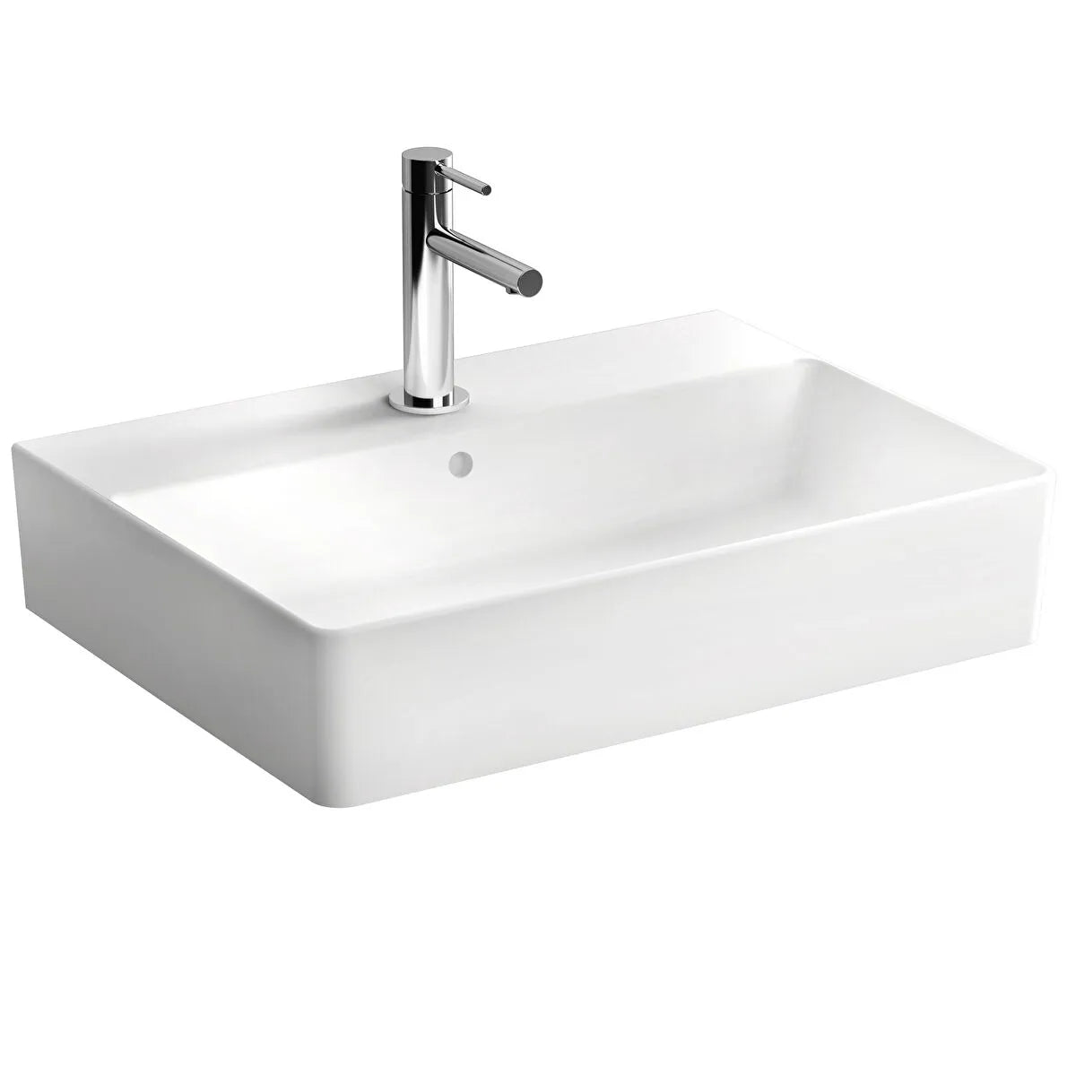 VitrA Nuo Tezgah Üstü Lavabo, Dikdörtgen, 60x44 cm