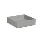 VitrA Archiplan Çanak Lavabo, Kare, 40x40 cm, Mat Taş Gri