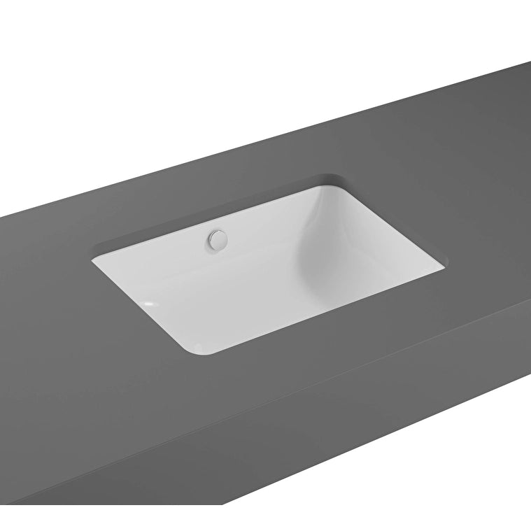 VitrA S20 Tezgahaltı Lavabo, Dikdörtgen, 55x37 cm