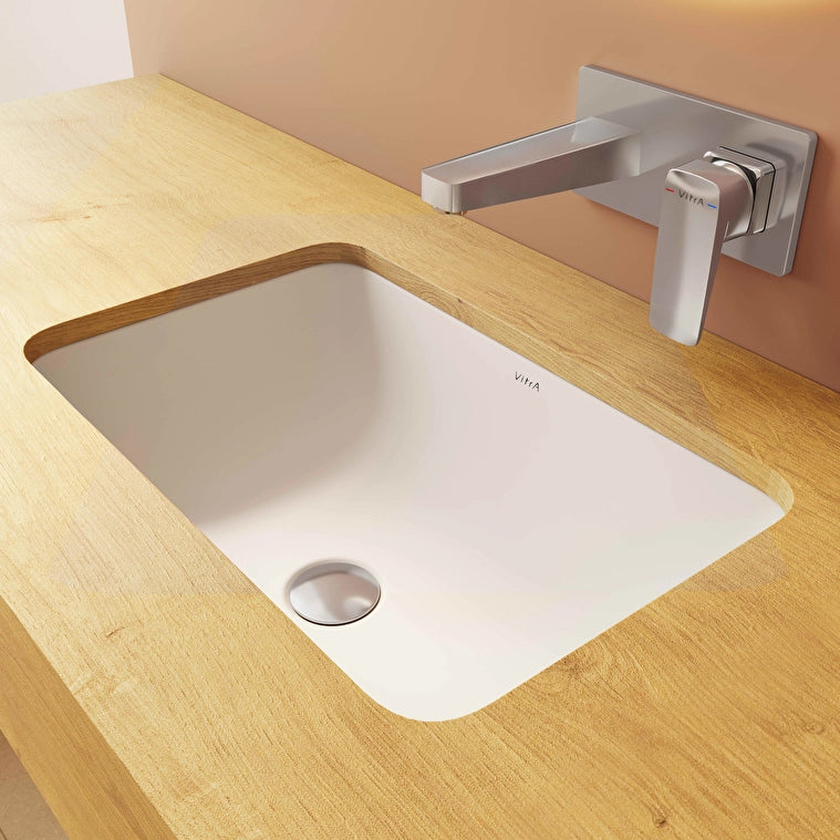 VitrA S20 Tezgahaltı Lavabo, Dikdörtgen, 55x37 cm