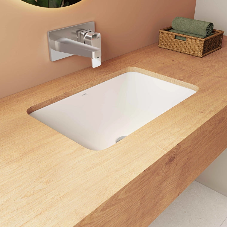 VitrA S20 Tezgahaltı Lavabo, Dikdörtgen, 55x37 cm