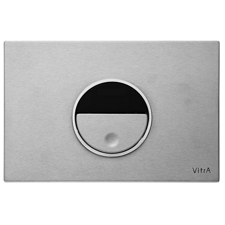 Vitra V-Fix Prime 8 cm Gömme Rezervuarlar ile Uyumlu, Fırçalı Paslanmaz Çelik