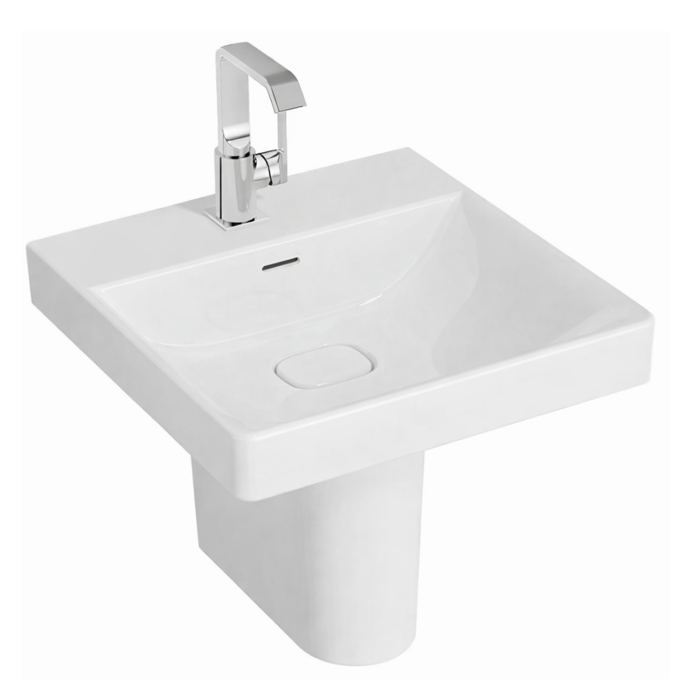 VitrA Metropole Lavabo, Kare, 60x47 cm, Mat Beyaz