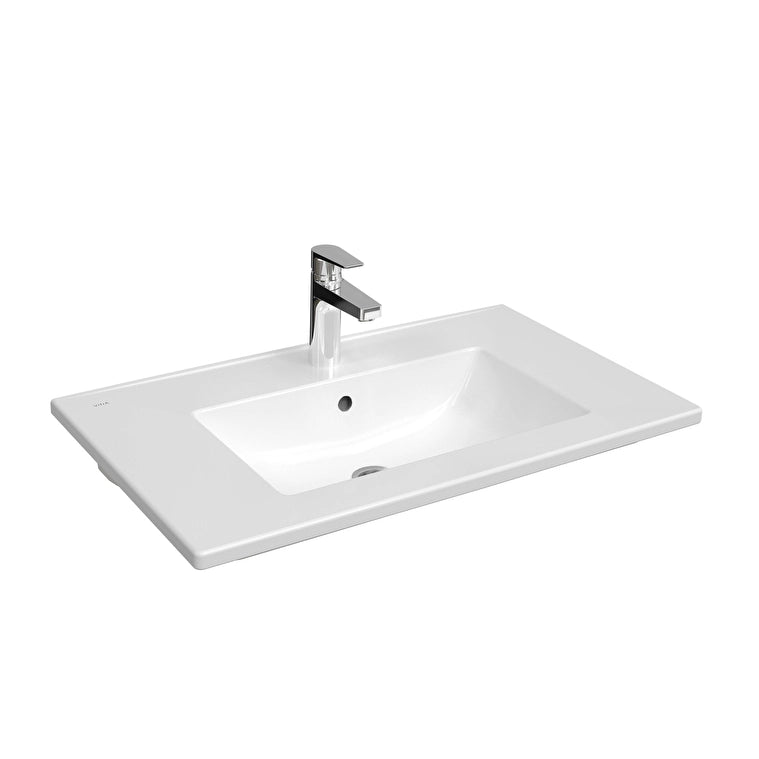 VitrA S20 Square Etajerli Lavabo, Dikdörtgen, 80x46 cm
