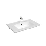 VitrA S20 Round Etajerli Lavabo, Yuvarlak, 80x46 cm