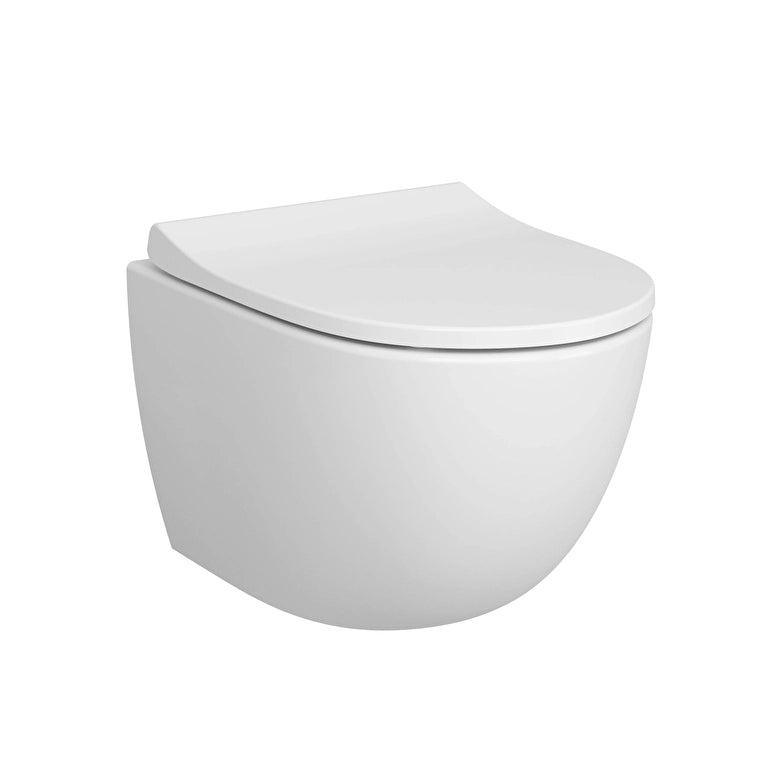VitrA Sento Asma Klozet, Rim-ex, Gizli Montajlı, Kompakt, 50 cm