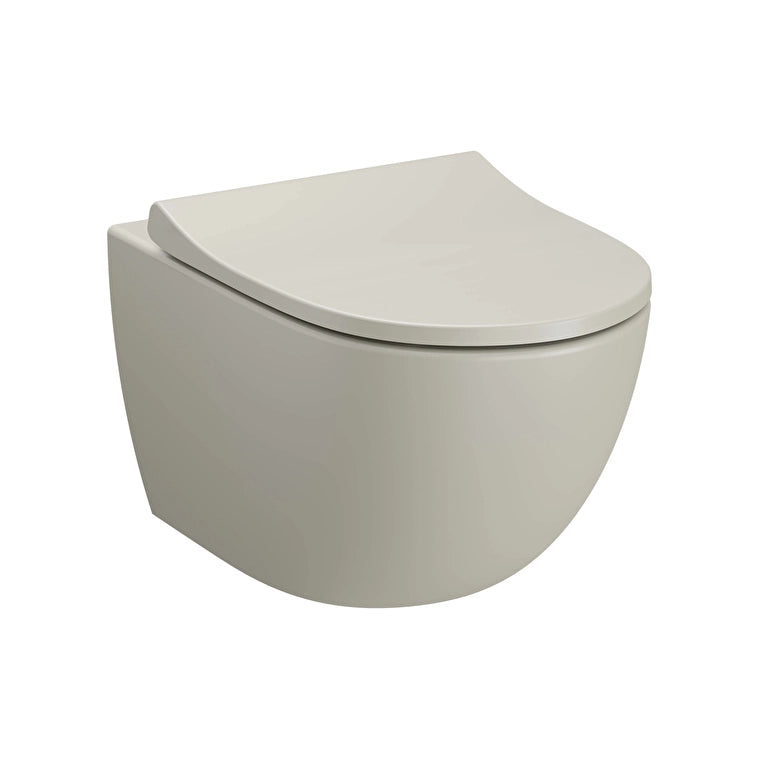 VitrA Sento Asma Klozet, Rim-ex, Gizli Montajlı, 54 cm, Mat Kum Beji