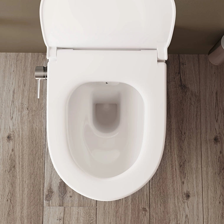 VitrA Sento Asma Klozet, Rim-ex, Gizli Montajlı, 54 cm, Entegre musluklu, Beyaz