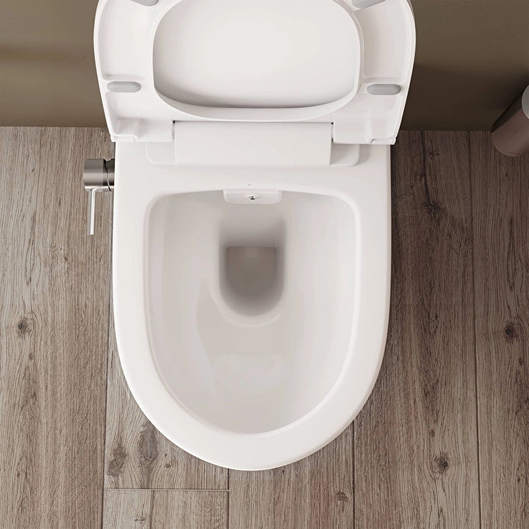 VitrA Sento Asma Klozet, Rim-ex, Gizli Montajlı, 54 cm, Entegre musluklu, Beyaz