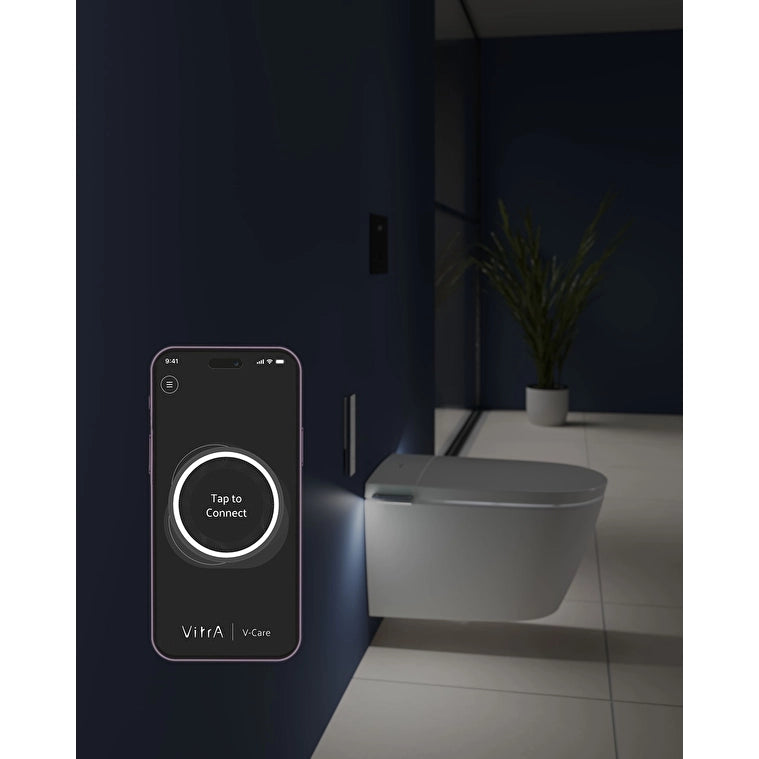 Vitra V-Care 3 Prime Akıllı Asma Klozet, Vortex, 60 cm