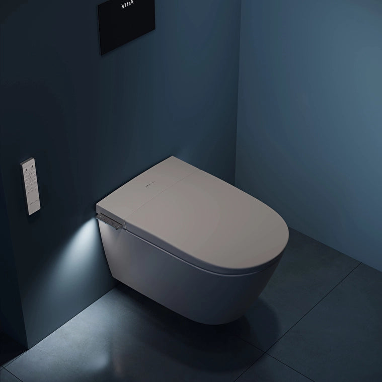 Vitra V-Care 3 Prime Akıllı Asma Klozet, Vortex, 60 cm