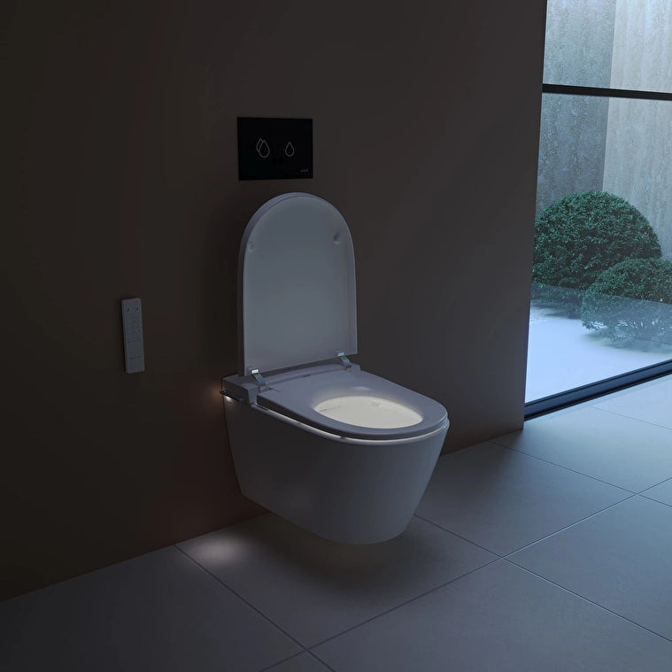 Vitra V-Care 3 Prime Akıllı Asma Klozet, Vortex, 60 cm