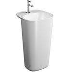 VitrA Plural Monoblok Lavabo, 50 cm, Parlak Beyaz