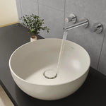 VitrA Outline Recycled Yuvarlak Çanak Lavabo, 41 cm, Mat Bej