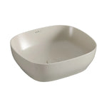 VitrA Outline Recycled Dikdörtgen Lavabo, 48x42 cm, Mat Bej