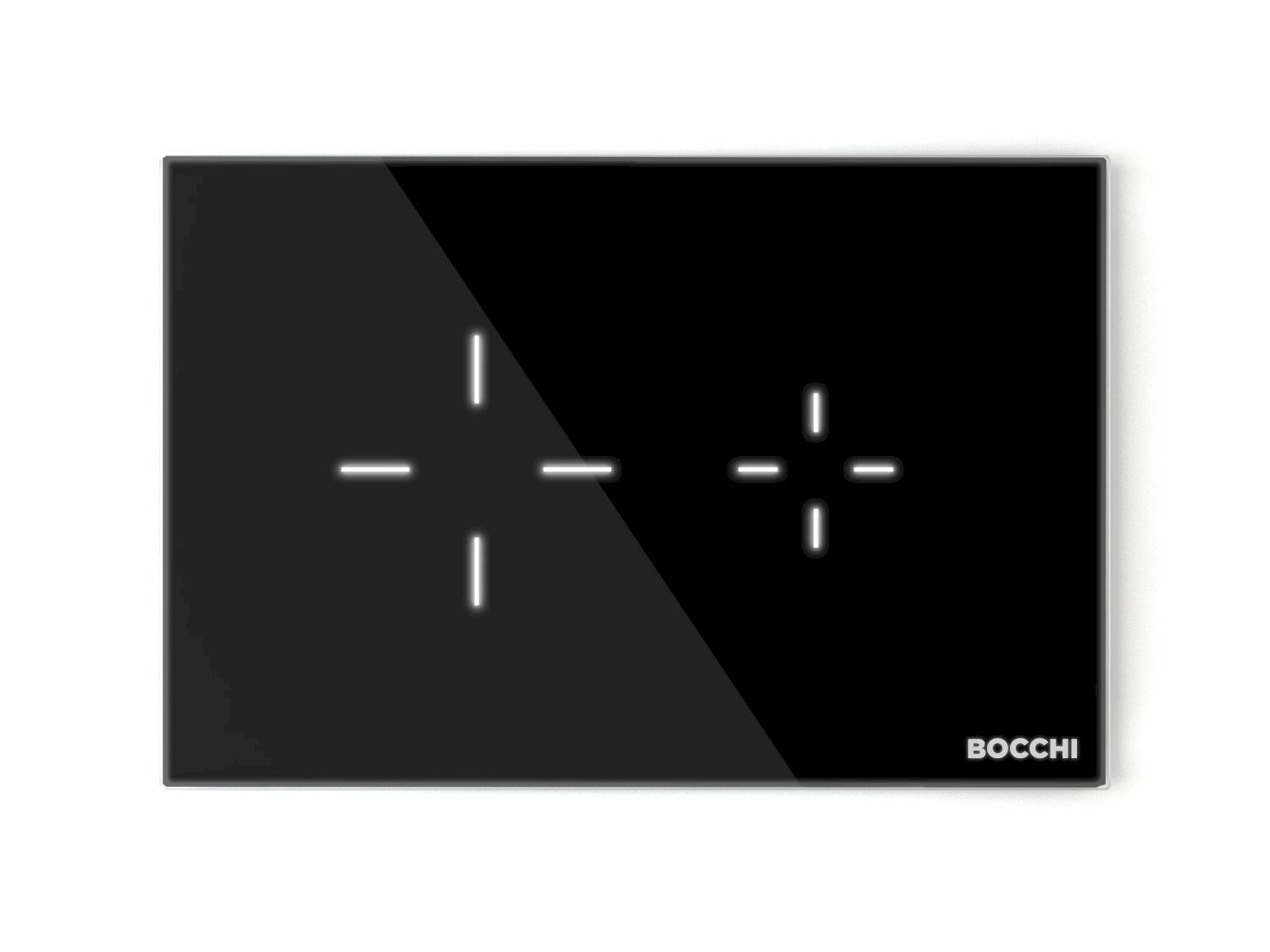 Bocchi Target Fotoselli Kumanda Paneli, Siyah Cam