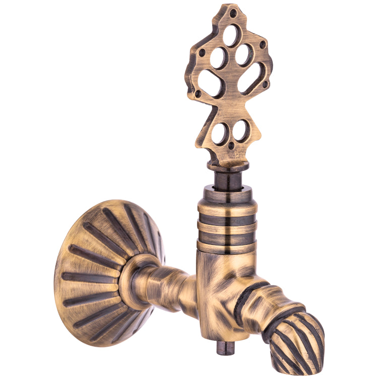 Lpd Aç-Kapa Sarıklı Osmanlı Musluğu Antik