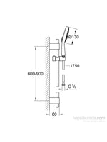 Grohe Power&Soul Cosmopolitan Duş Seti 4 Akışlı - 27734000