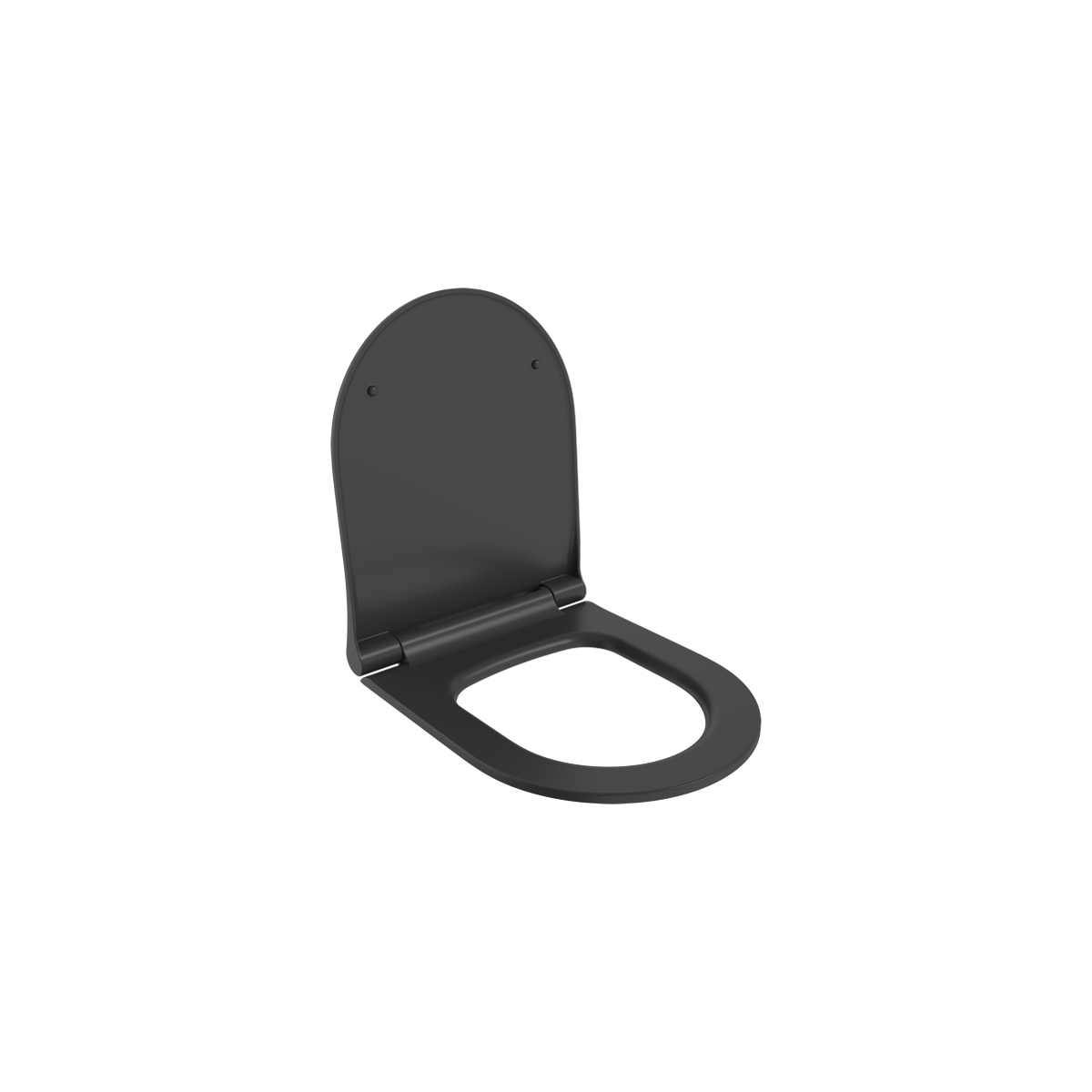 Bocchi Pure Slim Soft Klozet Kapağı Mat Siyah