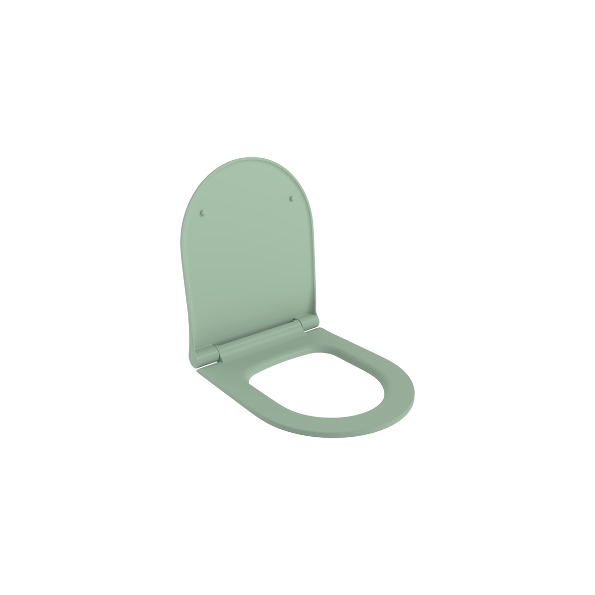 Bocchi Pure Slim Soft Klozet Kapağı Mat Mint Yeşil