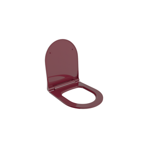Bocchi Pure Slim Soft Klozet Kapağı Parlak Burgonya Bordosu