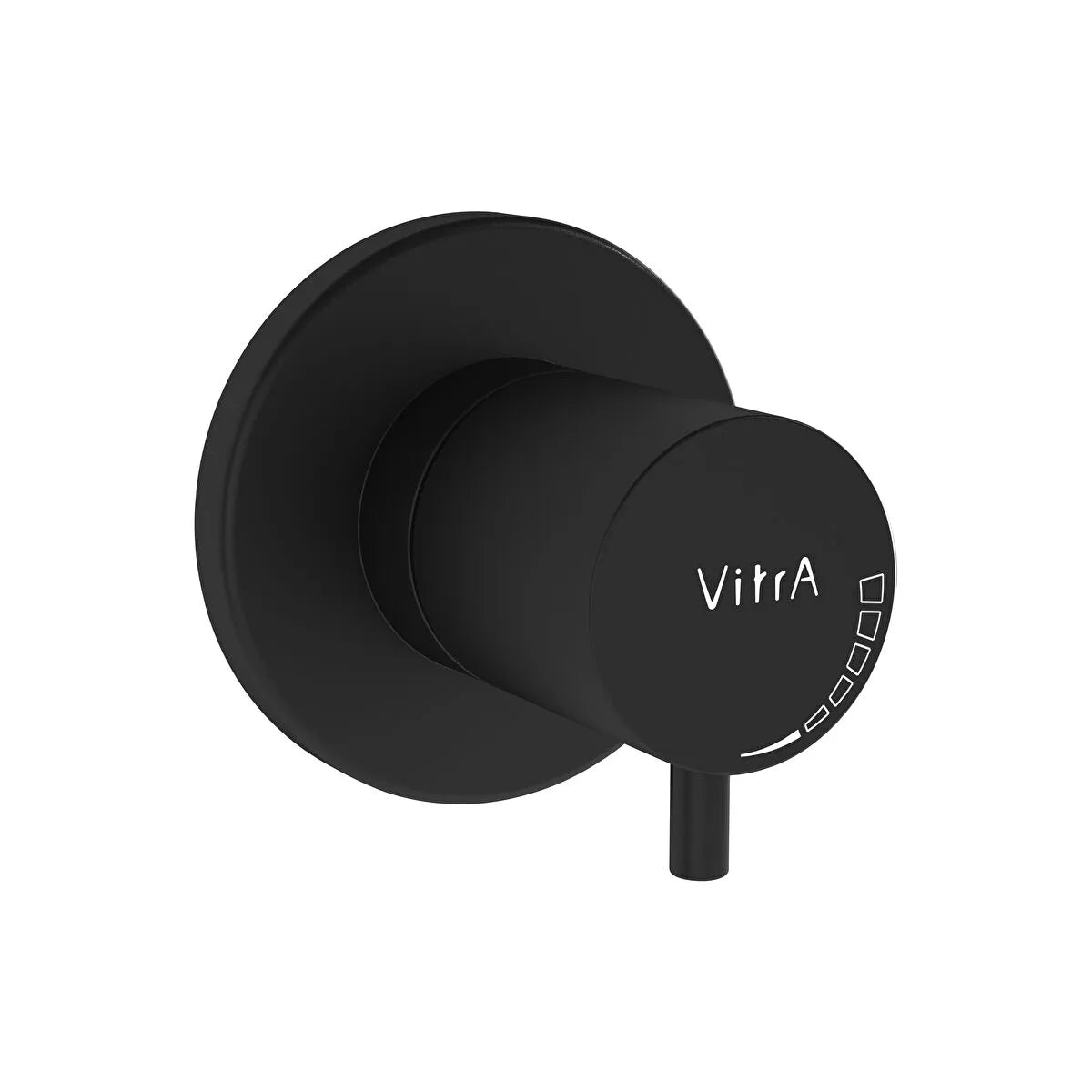 VitrA Origin Ankastre Stop Valf, Mat Siyah