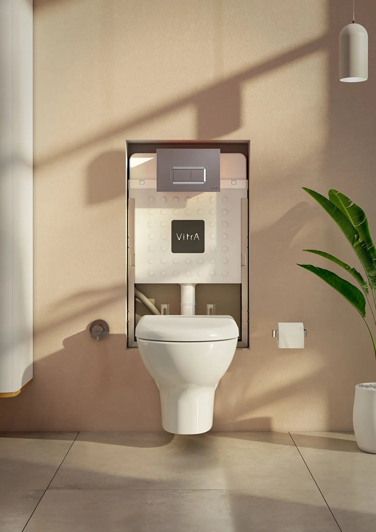 VitrA Origin Ankastre Stop Valf, Parlak Krom