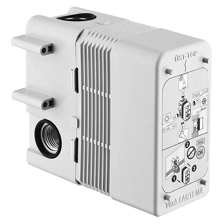 VitrA Origin Classic Ankastre Banyo Bataryası (Sıva Altı Grubu)