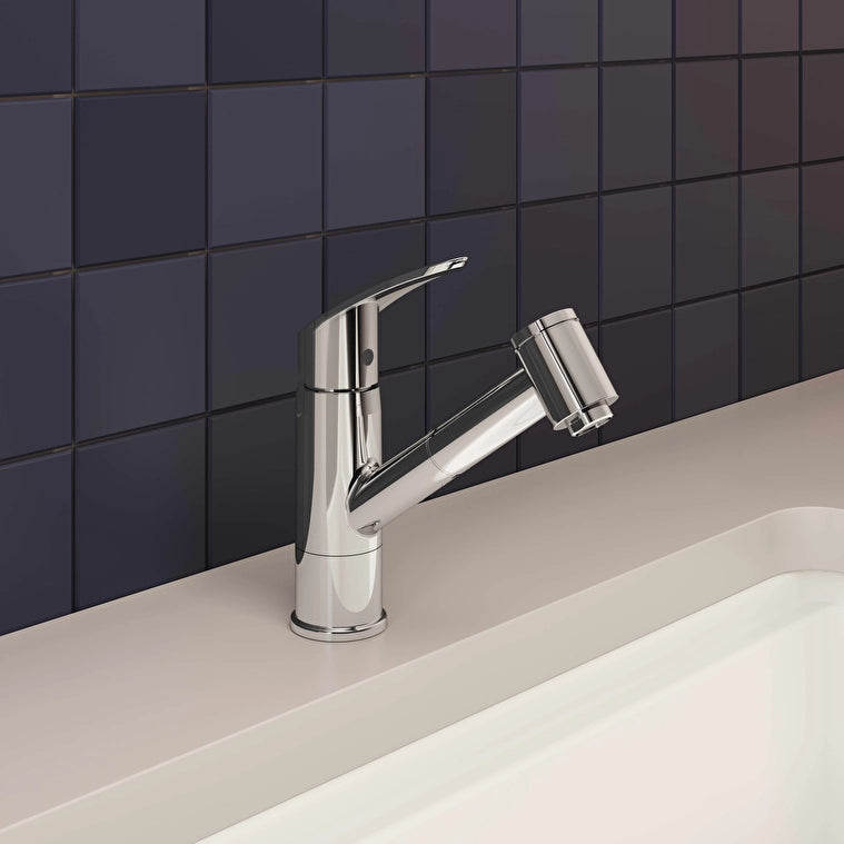 Artema Harmony Xl Pull-Out Eviye Bataryası, Parlak Krom