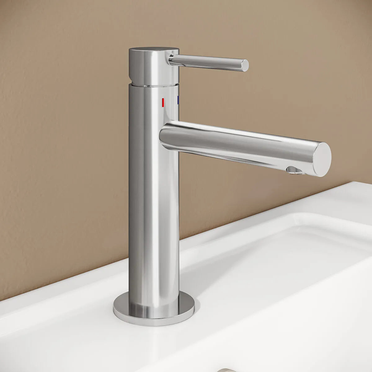 VitrA Origin Lavabo Bataryası, Parlak Krom