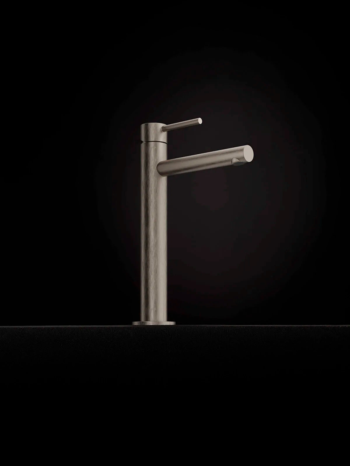 VitrA Origin Lavabo Bataryası (Yüksek), Fırçalı Nikel