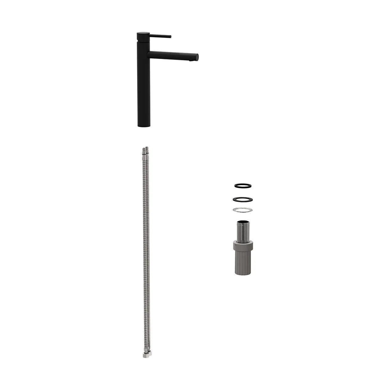 VitrA Origin Lavabo Bataryası (Yüksek), Mat Siyah