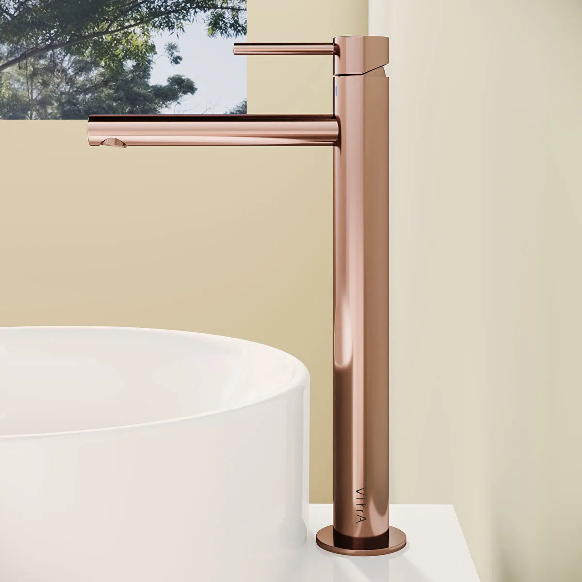 VitrA Origin Çanak Lavabo Bataryası, Soft Bakır