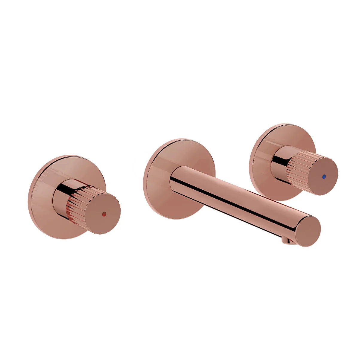 VitrA Origin Ankastre Lavabo Bataryası (3 Rozetli) (Sıva Üstü Grubu), Soft Bakır