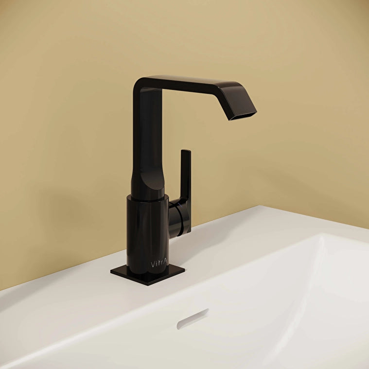 VitrA Suit Lavabo Bataryası (Yandan), Parlak Siyah