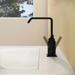 VitrA Suit Lavabo Bataryası (Yandan), Parlak Siyah