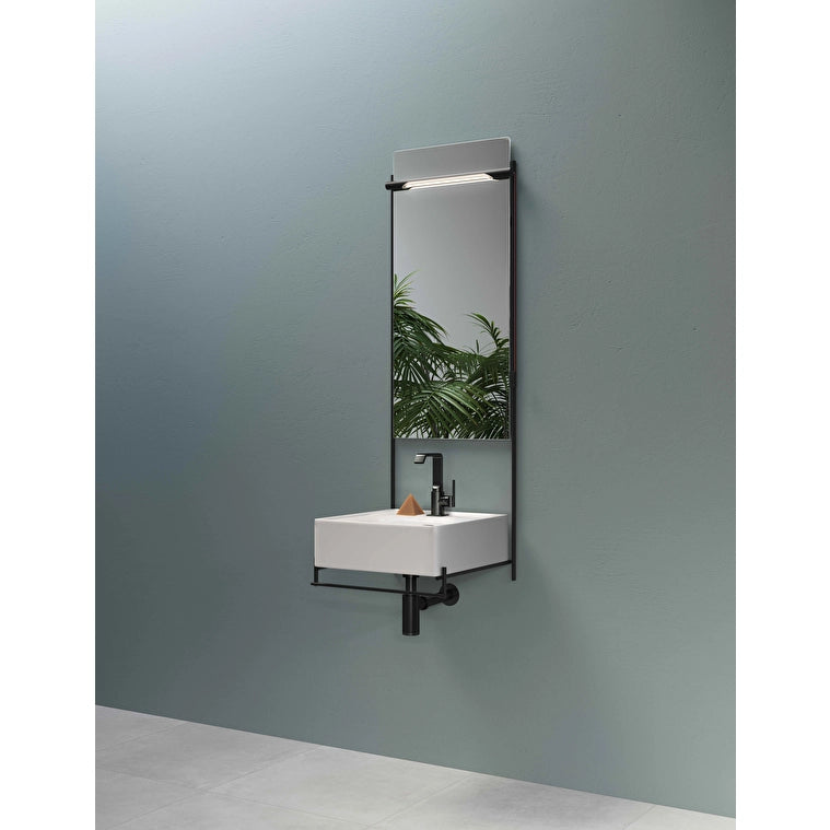 VitrA Suit Lavabo Bataryası (Yandan), Parlak Siyah