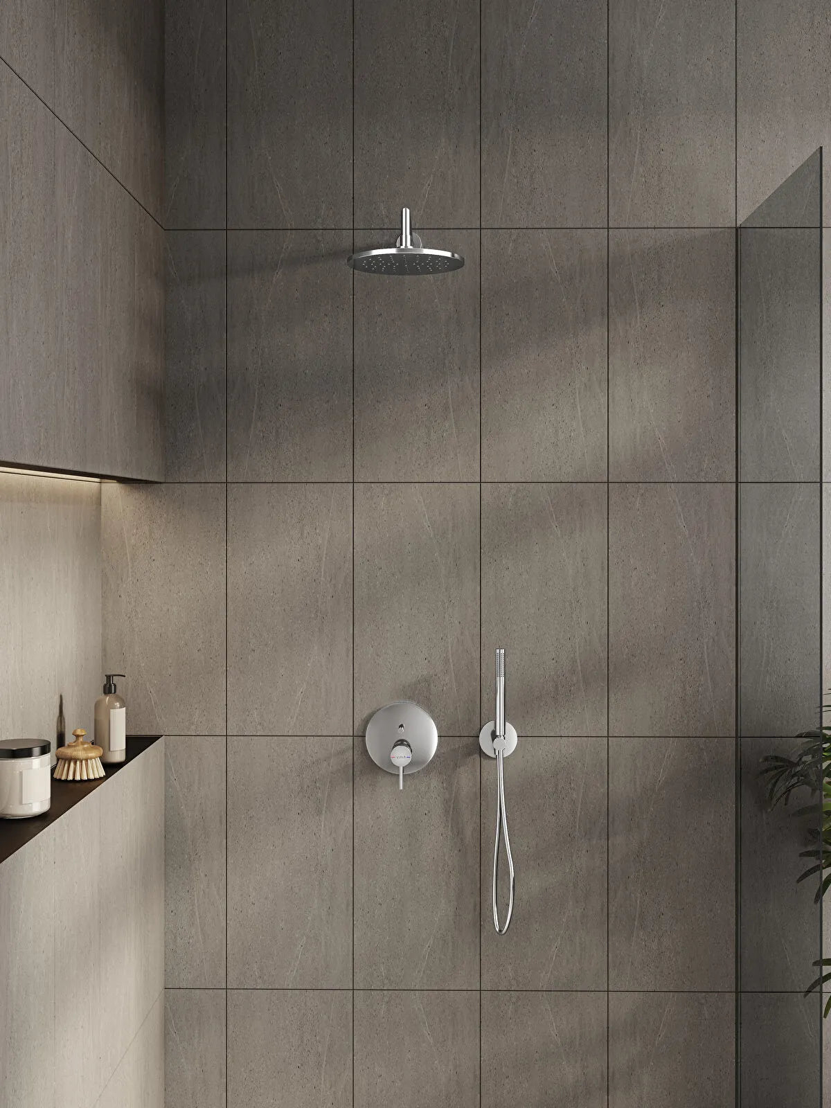 VitrA Origin Ankastre El Duşu Çıkışı, Parlak Krom