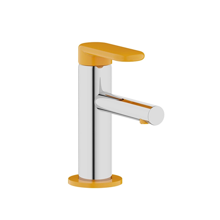 Vitra Sento Çocuk Lavabo Bataryası Krom-Sarı