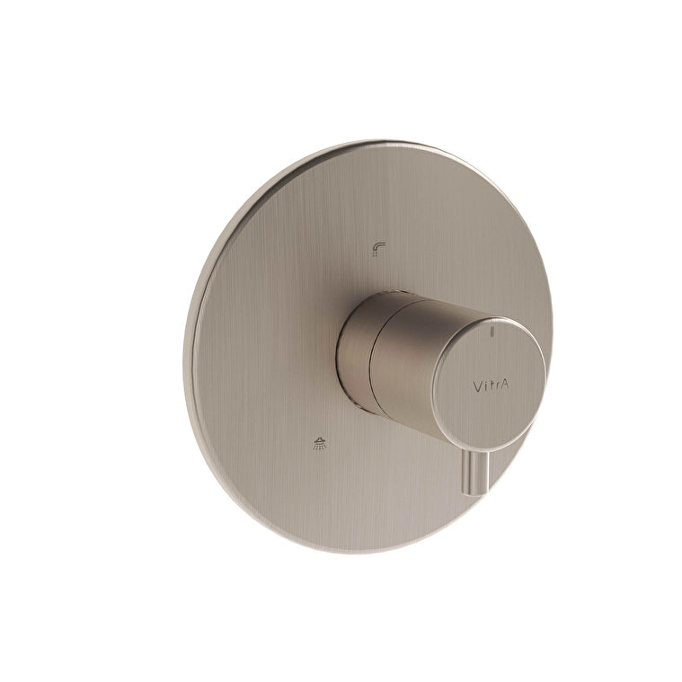 VitrA Origin Ankastre 3 Yollu Yönlendirici (V-Box) (Sıva Üstü Grubu), Fırçalı Nikel